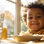 enfant à table