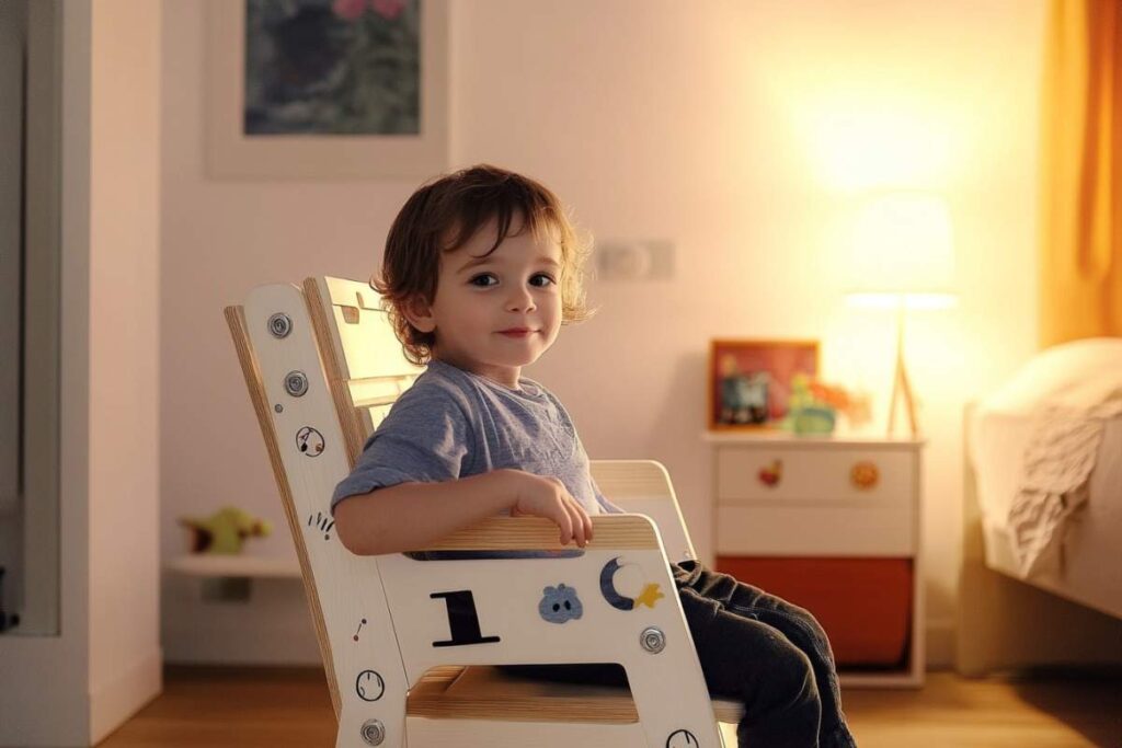 chaise évolutive Montessori